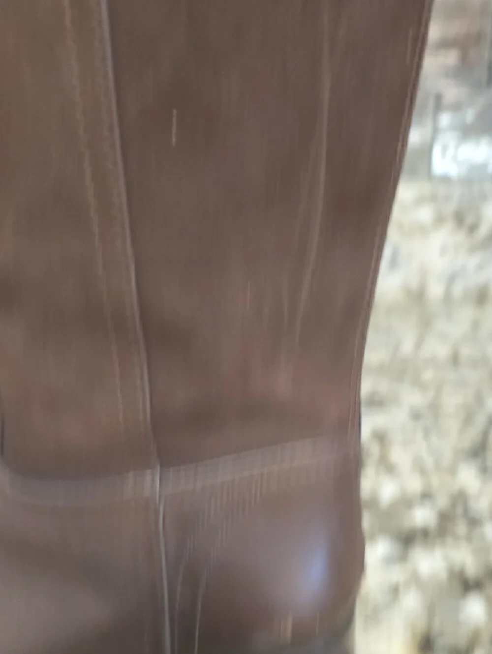 Tory Burch Dark Brown Over-the-Knee Leather & Suede Boots